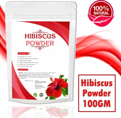 Ayurgen Herbals PURE HIBISCUS FLOWER POWDER FOR HAIR AND FACE PACK(100 g)