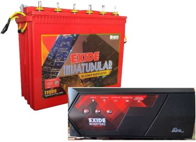 EXIDE IT500+ MAGIC825 Tubular Inverter Battery(150 AH)