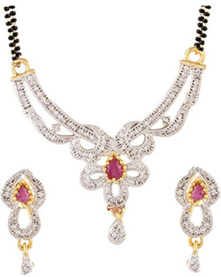 YouBella Alloy Multicolor Jewellery Set(Pack of 1)