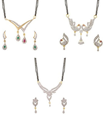 YouBella Alloy Multicolor Jewellery Set(Pack of 1)