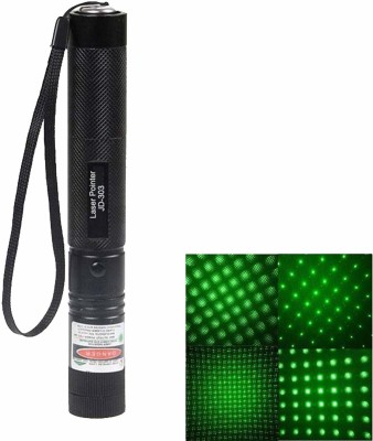 XTRDT Rechargeable 100mw 532nm Adjustable Beam Green Laser Starry Pointer Party Pen Disco Light with Safety Key&Charger(532 nm, black)