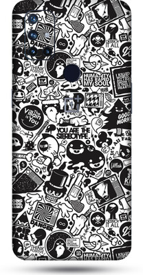 OggyBaba one+nord n10 Mobile Skin(Doodle Art Skin Matte Finish)