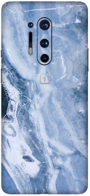 Vcare GadGets OnePlus 8 Pro Mobile Skin(Blue,White)