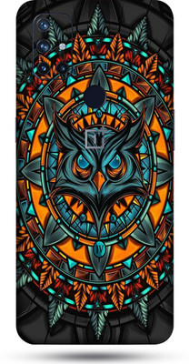 OggyBaba oneplus nord 10 Mobile Skin(Mighty Owl Skin Matte Finish)