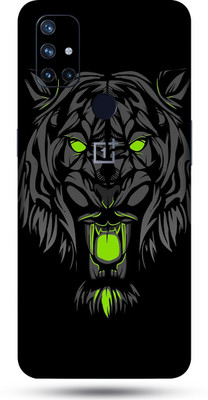OggyBaba oneplus nord 10 Mobile Skin(Green Tiger Skin Matte Finish)