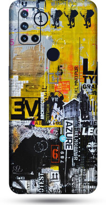 OggyBaba Mi Redmi Y1 Mobile Skin(Abstract Azure Skin Matte Finish)