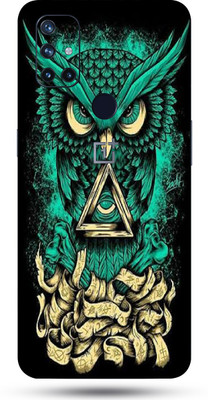 OggyBaba oneplus nord 10 Mobile Skin(Angry Owl Skin Matte Finish)
