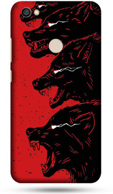 OggyBaba Mi Redmi Y1 Mobile Skin(Red Wolf Skin Matte Finish)