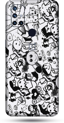 OggyBaba Mi Redmi Y1 Mobile Skin(Doodle Skin Matte Finish)