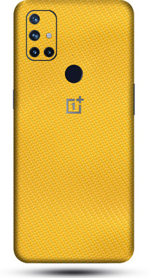 OggyBaba Mi Redmi Y1 Mobile Skin(Lemon Yellow Carbon Fibre Skin Matte Finish)