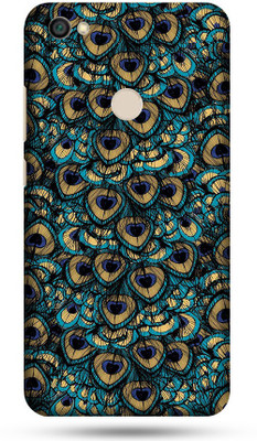 OggyBaba Mi Redmi Y1 Mobile Skin(Peacock Feather Skin Matte Finish)