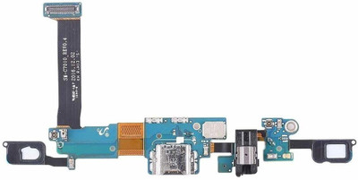 Shinzo USB Charging Connector Port Flex Cable Board with Headphone Jack Compatible for Samsung Galaxy C7 Pro (SM-C7010) Charging Connector Flex cable