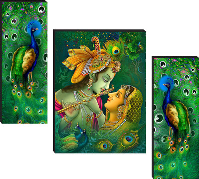 SNDArt MDF Wall Photo Frame(Multicolor, 3 Photo(s), 12 x 18 inch)