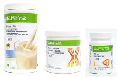 Herbalife Nutrition FORMULA 1 KULFI (500g) + PROTIEN POWDER (200g) + AFRESH LEMON (50g) Plant-Based Protein(700 g, 50 g, (KULFI & LEMON), soy isolate)