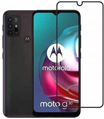 NEXZONE Edge To Edge Tempered Glass for MOTOROLA G10 POWER(Pack of 1)