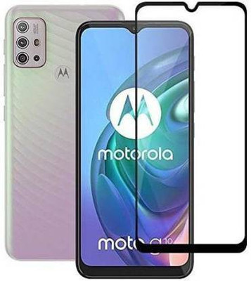 XRENGTH Edge To Edge Tempered Glass for MOTOROLA G10 POWER(Pack of 1)