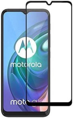 XRENGTH Edge To Edge Tempered Glass for MOTOROLA G10 POWER(Pack of 1)