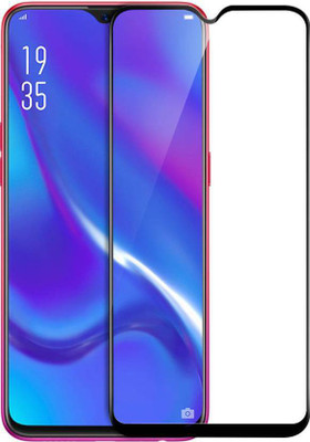 Caseline Edge To Edge Tempered Glass for OPPO K1(Pack of 1)
