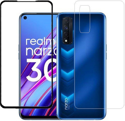 ECMERED Front and Back Screen Guard for Realme Narzo 30 (4G)(Pack of 1)