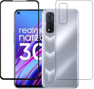 ECMERED Front and Back Screen Guard for Realme Narzo 30 (4G)(Pack of 1)