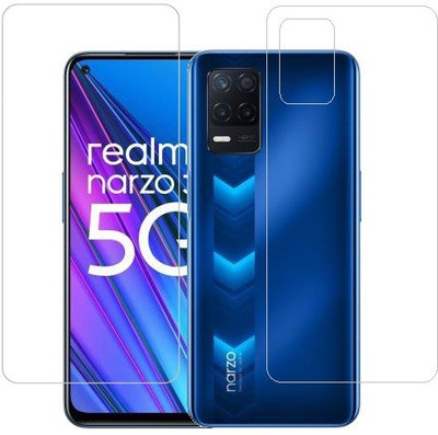 ECMERED Front and Back Screen Guard for Realme Narzo 30 (5G)(Pack of 1)