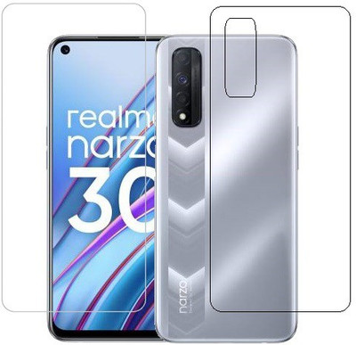 ECMERED Front and Back Screen Guard for Realme Narzo 30 (4G)(Pack of 1)