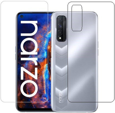 ECMERED Front and Back Screen Guard for Realme Narzo 30 (4G)(Pack of 1)