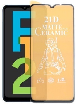 Mersal Nano Glass for Samsung Galaxy F12, (Premium Matte Edge To Edge Full Glue With Camera Cut)(Pack of 1)