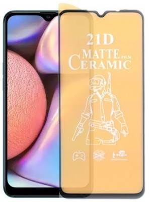 Bigil Nano Glass for Samsung Galaxy A10s, (Premium Matte Edge To Edge Full Glue With Camera Cut)(Pack of 1)