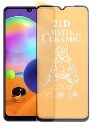 Mersal Nano Glass for Samsung Galaxy A31, (Premium Matte Edge To Edge Full Glue With Camera Cut)(Pack of 1)
