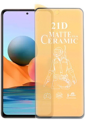 A-Allin1 Nano Glass for Redmi Note 10 Pro, (Premium Matte Ceramatic Firm)(Pack of 1)
