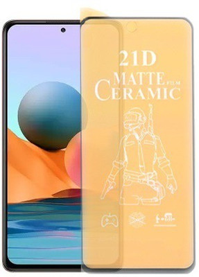 Mersal Nano Glass for Redmi Note 10 Pro, (Premium Matte Edge To Edge Full Glue With Camera Cut)(Pack of 1)