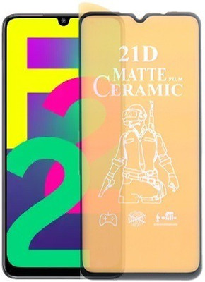 Mersal Nano Glass for Samsung Galaxy F22, (Premium Matte Edge To Edge Full Glue With Camera Cut)(Pack of 1)