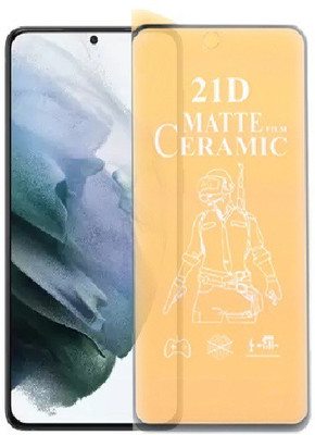 A-Allin1 Nano Glass for Samsung Galaxy S21 Plus, (Premium Matte Ceramatic Firm)(Pack of 1)