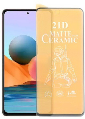 Bigil Nano Glass for Redmi Note 10 Pro Max, (Premium Matte Edge To Edge Full Glue With Camera Cut)(Pack of 1)