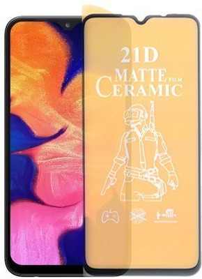 Bigil Nano Glass for Samsung Galaxy A10, (Premium Matte Edge To Edge Full Glue With Camera Cut)(Pack of 1)