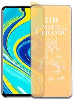 Mersal Nano Glass for Redmi Note 9 Pro, (Premium Matte Edge To Edge Full Glue With Camera Cut)(Pack of 1)