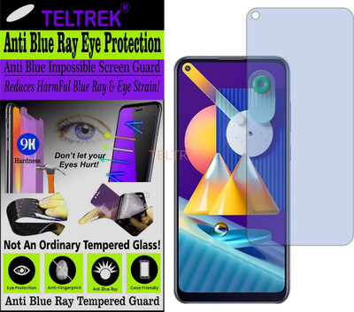 TELTREK Tempered Glass Guard for SAMSUNG GALAXY M11 (Impossible UV AntiBlue Light)(Pack of 1)