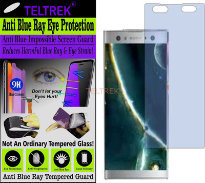 TELTREK Tempered Glass Guard for SONY XPERIA XA3 ULTRA (Impossible UV AntiBlue Light)(Pack of 1)