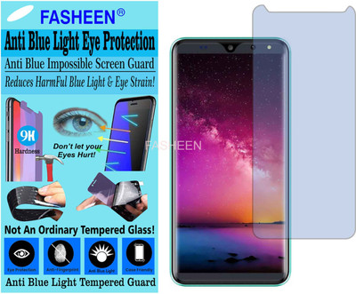 Fasheen Tempered Glass Guard for I KALL K4 PLUS (Impossible UV AntiBlue Light)(Pack of 1)