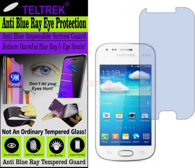 TELTREK Tempered Glass Guard for S7562 (SAMSUNG GALAXY S DUOS) (Impossible UV AntiBlue Light)(Pack of 1)