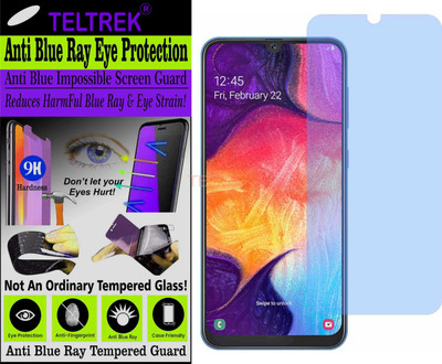 TELTREK Tempered Glass Guard for SAMSUNG A50 5G (Impossible UV AntiBlue Light)(Pack of 1)