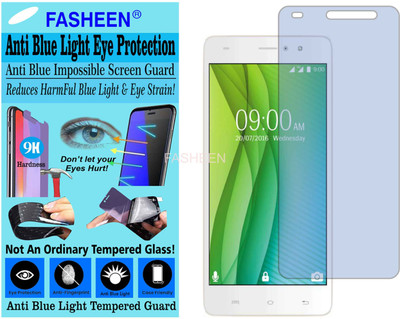 Fasheen Tempered Glass Guard for LAVA X50 PLUS (Impossible UV AntiBlue Light)(Pack of 1)