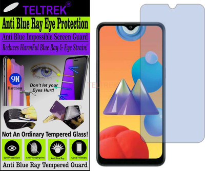 TELTREK Tempered Glass Guard for SAMSUNG GALAXY M01S (Impossible UV AntiBlue Light)(Pack of 1)