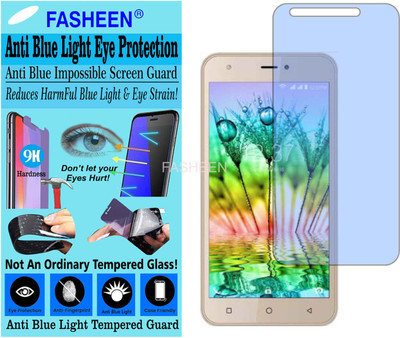 Fasheen Tempered Glass Guard for INTEX NOTE 5.5 (Impossible UV AntiBlue Light)(Pack of 1)