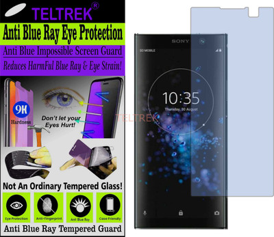 TELTREK Tempered Glass Guard for SONY XPERIA XA2 PLUS (Impossible UV AntiBlue Light)(Pack of 1)
