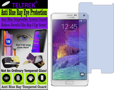 TELTREK Tempered Glass Guard for SAMSUNG NOTE 4 (Impossible UV AntiBlue Light)(Pack of 1)