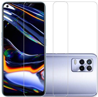 ECMERED Tempered Glass Guard for Realme 8S, Realme 8S 5G(Pack of 2)