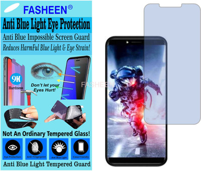 Fasheen Tempered Glass Guard for INTEX INFIE 3 (Impossible UV AntiBlue Light)(Pack of 1)