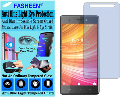 Fasheen Tempered Glass Guard for LAVA P7 PLUS (Impossible UV AntiBlue Light)(Pack of 1)